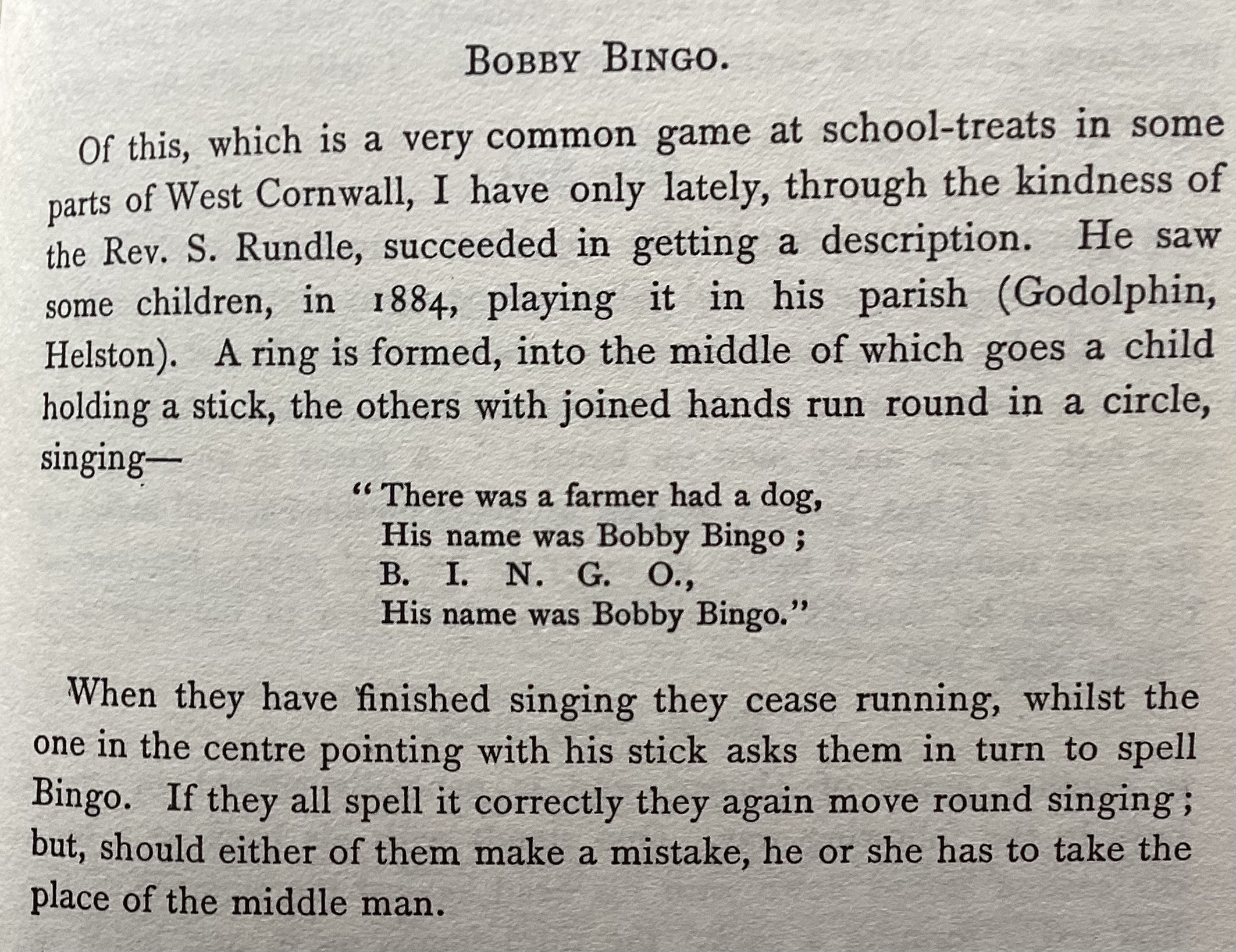 Cortneys writing about Bobby Bingo game