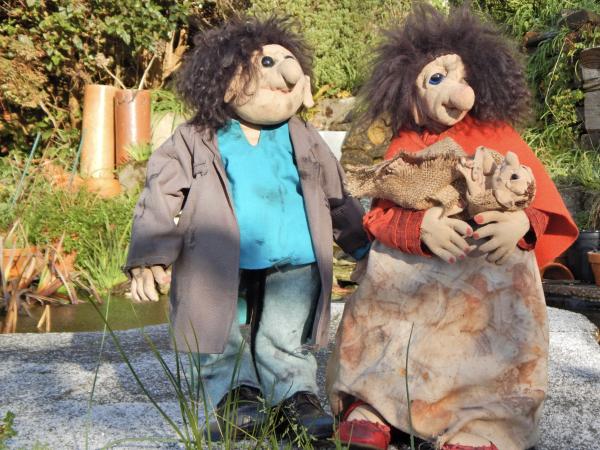 Betty Stoggs and baby dolls