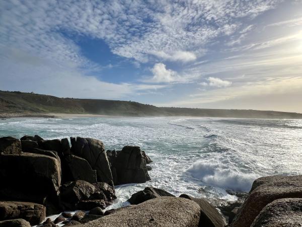 Incoming tide, Whitesand Bay, Sennen