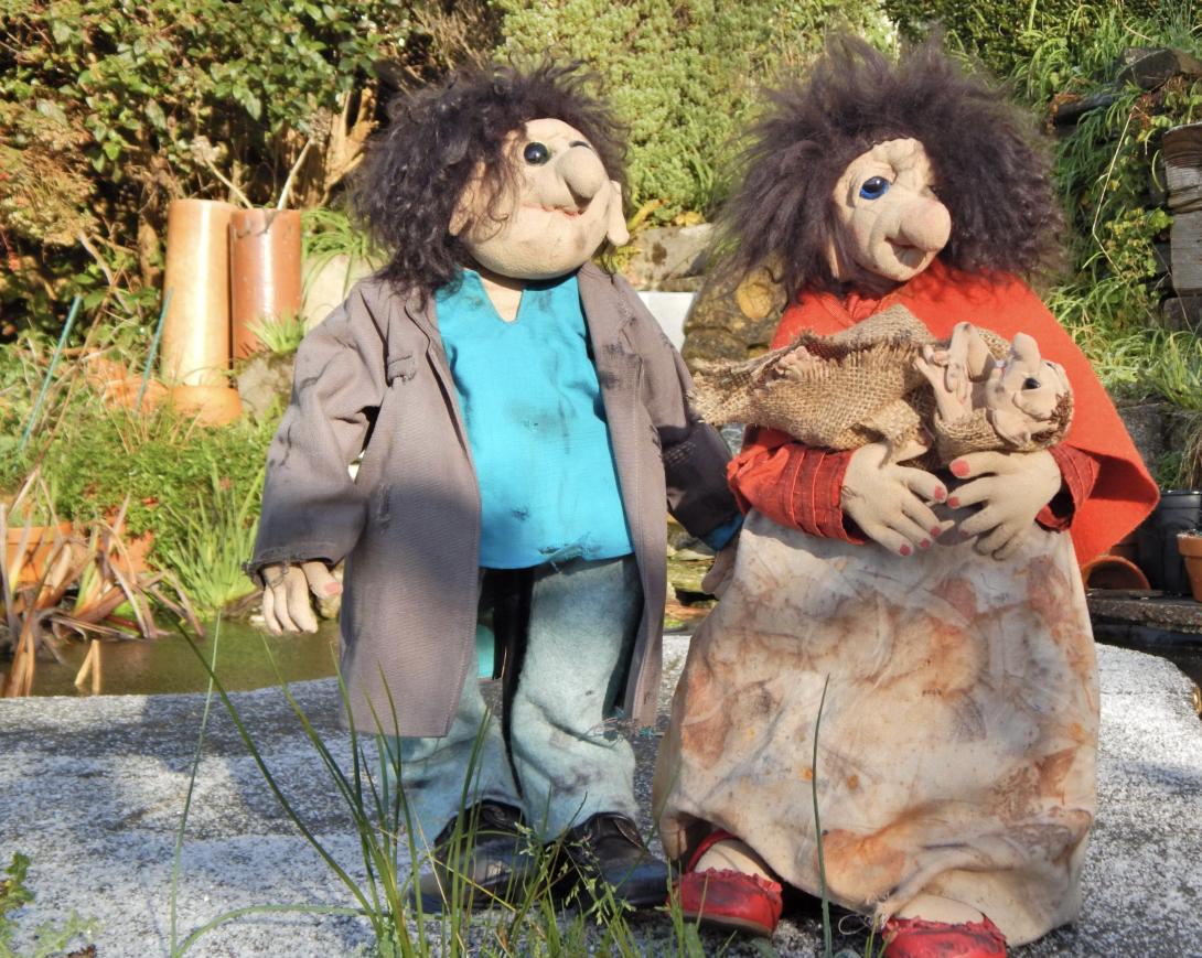 Betty Stoggs and baby dolls