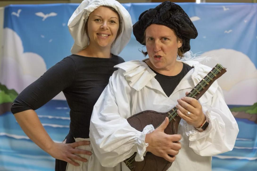 Digory Piper and his mum, Little Trebiggan