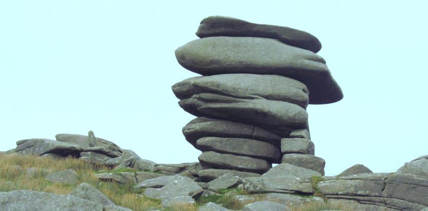The Cheesewring rock stack